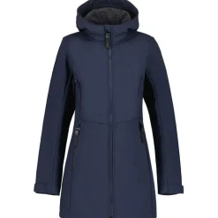 Icepeak Alamosa parka softshell jas dames dark blue