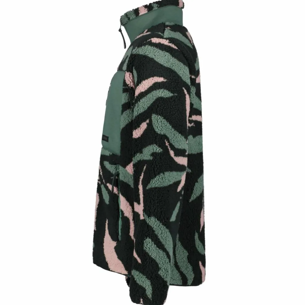 Icepeak Ardese fleece vest heren dark green