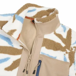 Icepeak Ardese fleece vest heren natural white