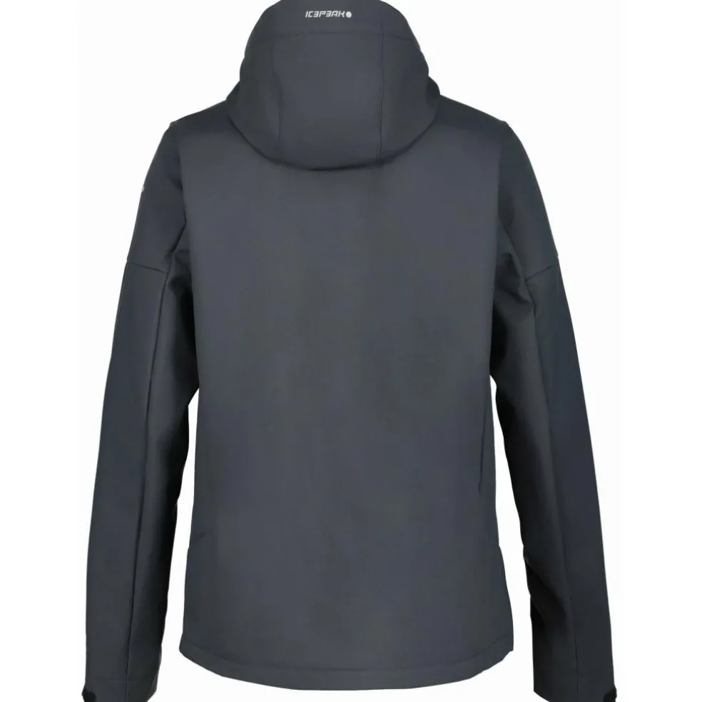 Icepeak Barmstedt softshell jas heren anthracite