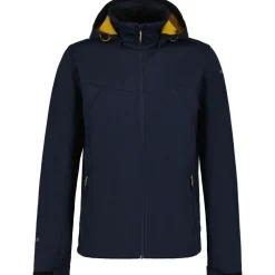 Icepeak Biggs softshell jas heren yellow dark blue