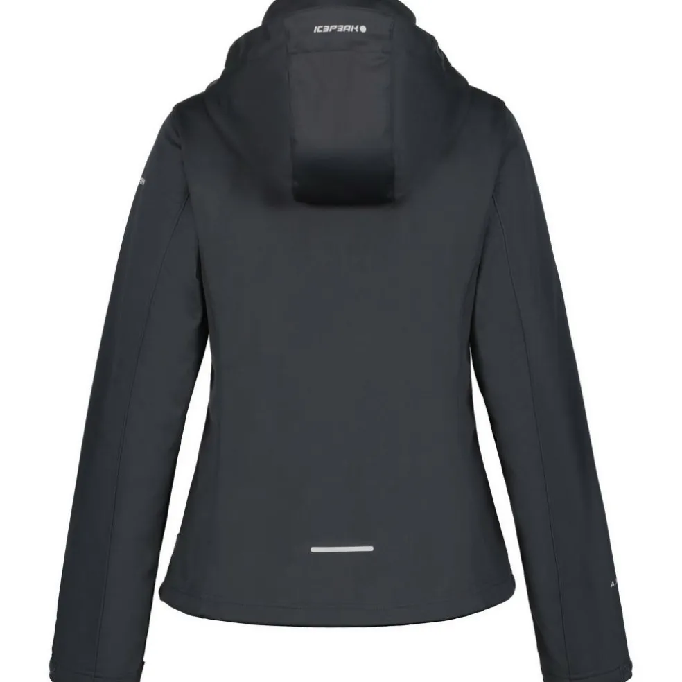 Icepeak Boise softshell jas dames anthracite