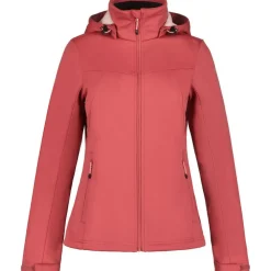Icepeak Boise softshell jas dames raspberry
