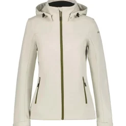 Icepeak Brenham softshell jas dames beige