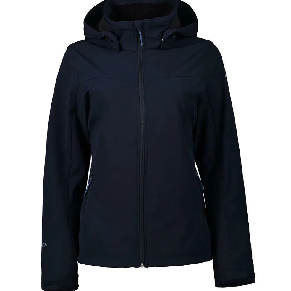Icepeak Brenham softshell jas dames dark blue