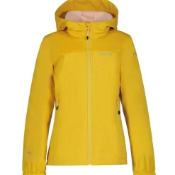 Icepeak Kleve softshell jas junior yellow