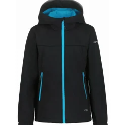 Icepeak Kline softshell jas junior turquoise