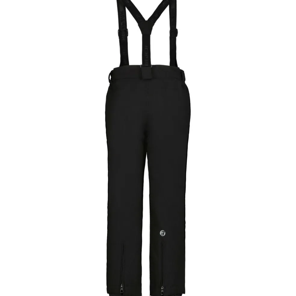 Icepeak Lisman salopette skibroek junior zwart