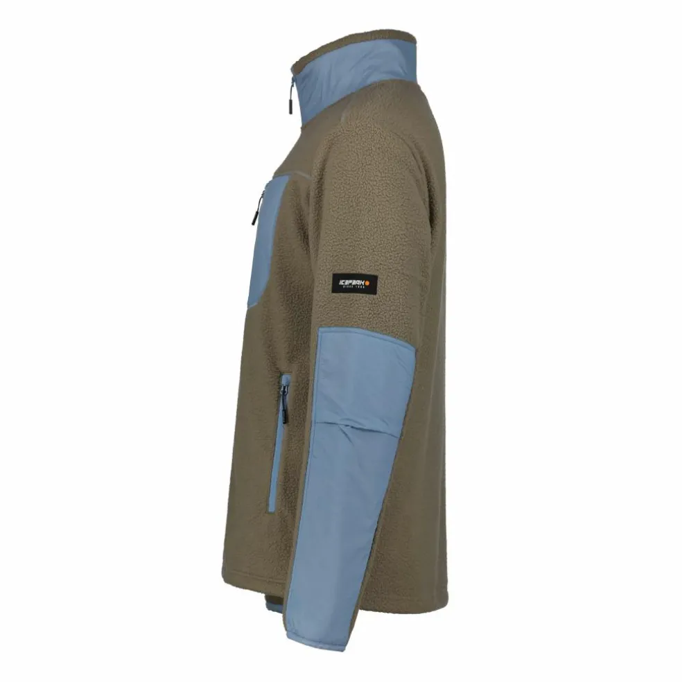 Icepeak Mohawk fleece vest heren antique green