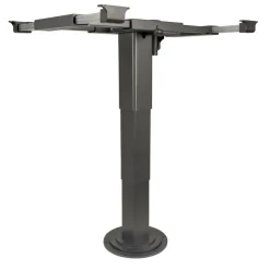 Ilse Lifttafelpoot draaibaar en verschuifbaar antraciet