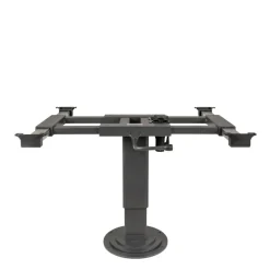 Ilse Lifttafelpoot draaibaar en verschuifbaar antraciet