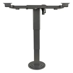 Ilse Lifttafelpoot draaibaar en verschuifbaar antraciet
