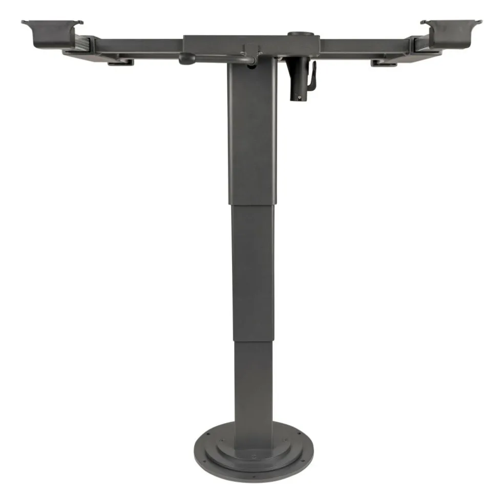 Ilse Lifttafelpoot draaibaar en verschuifbaar antraciet