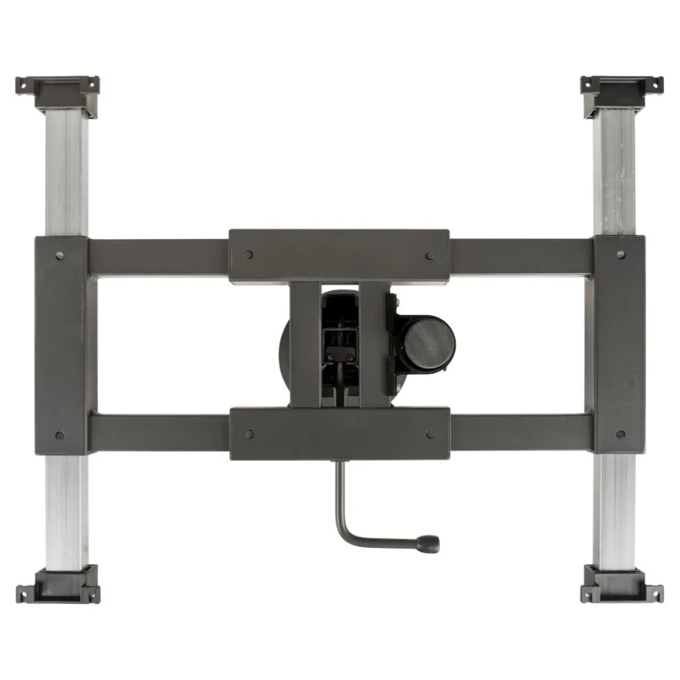 Ilse Lifttafelpoot draaibaar en verschuifbaar antraciet