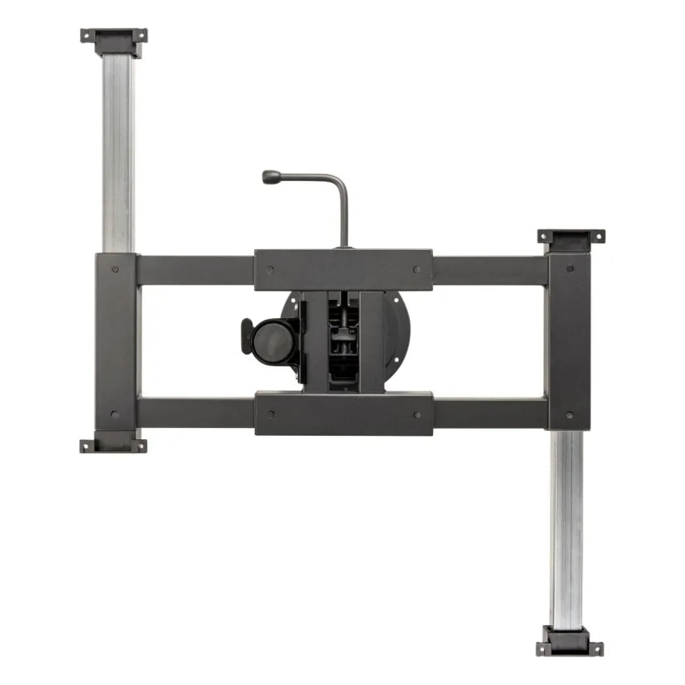 Ilse Lifttafelpoot draaibaar en verschuifbaar antraciet