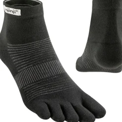 Injinji Run Lightweight Mini-Crew hardloopsokken black