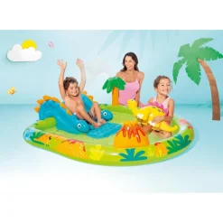 Intex Little Dino Player Center opblaasbaar zwembad 191  x 152 cm