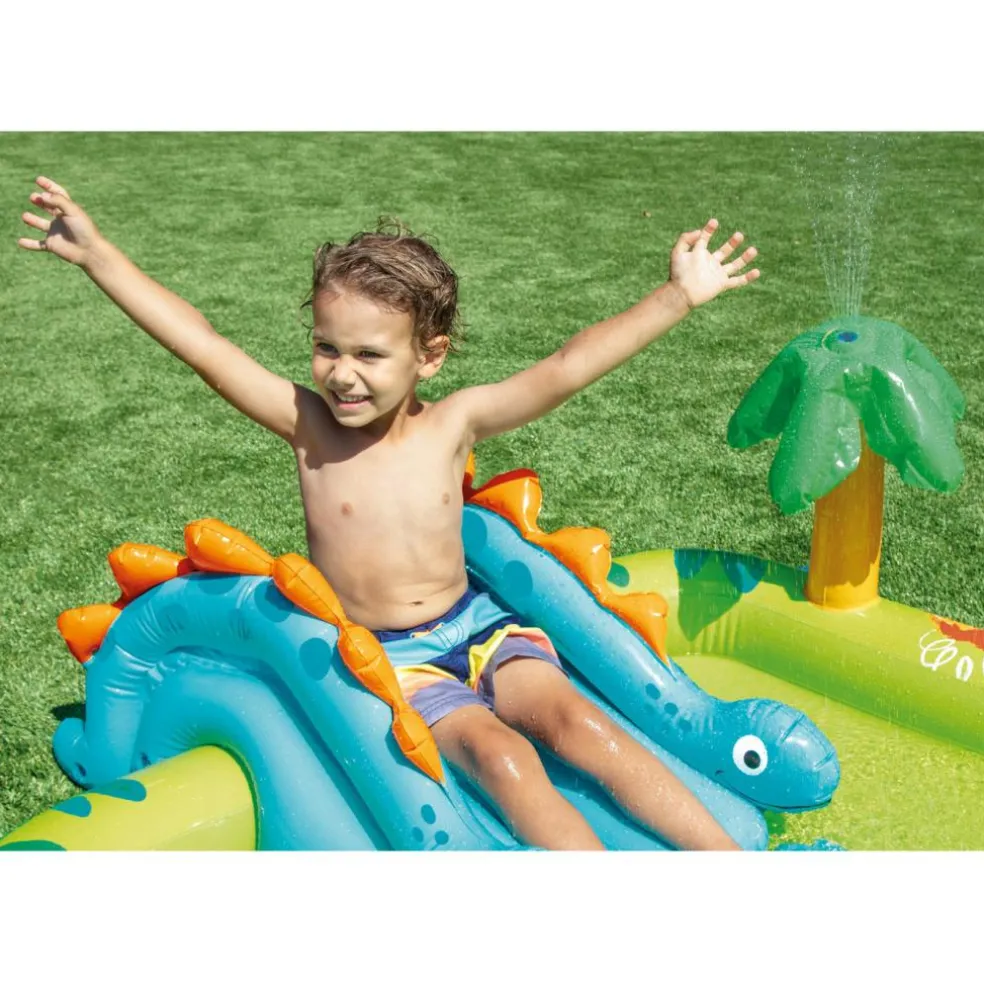 Intex Little Dino Player Center opblaasbaar zwembad 191 x 152 cm