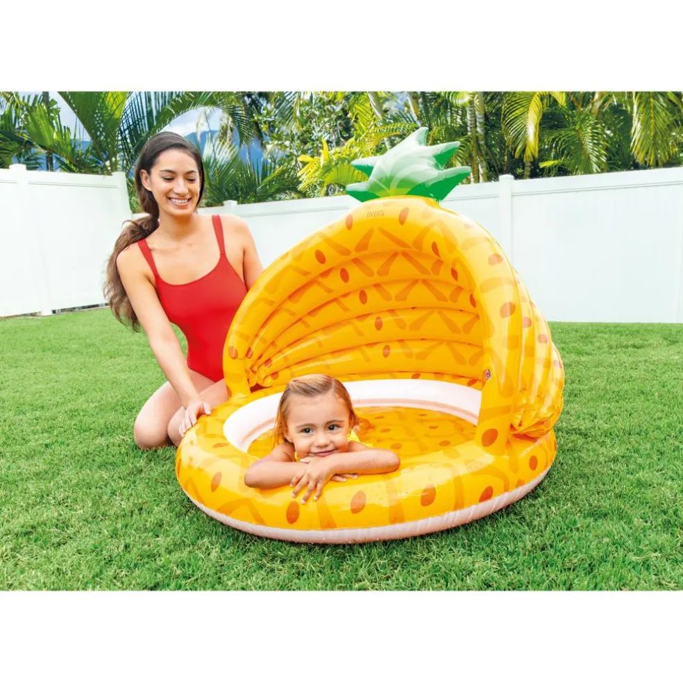 Intex Pineapple opblaasbaar zwembad ø 102 cm