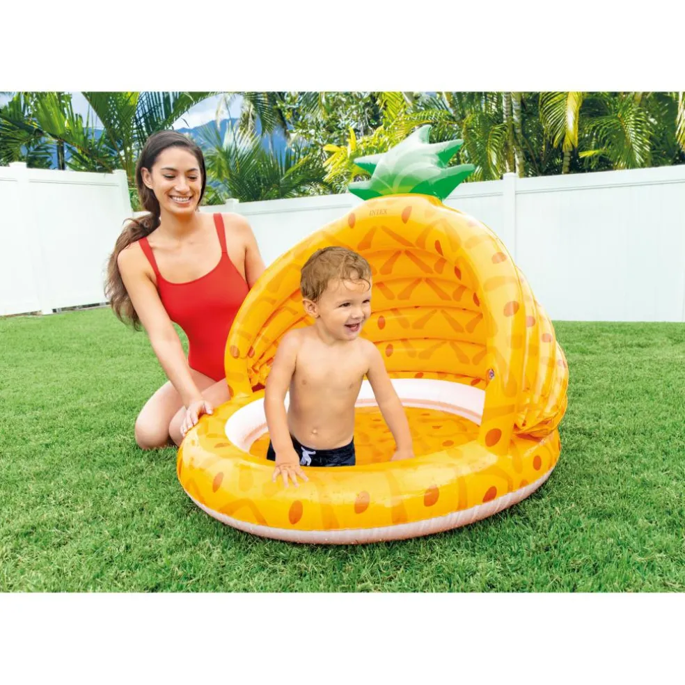 Intex Pineapple opblaasbaar zwembad ø 102 cm