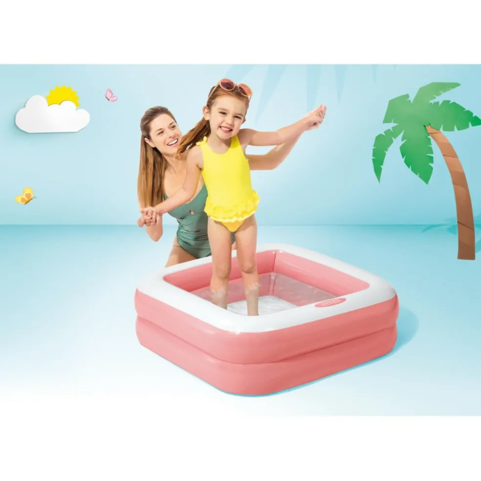 Intex Play Box opblaasbaar zwembad 85 x 85 cm assorti