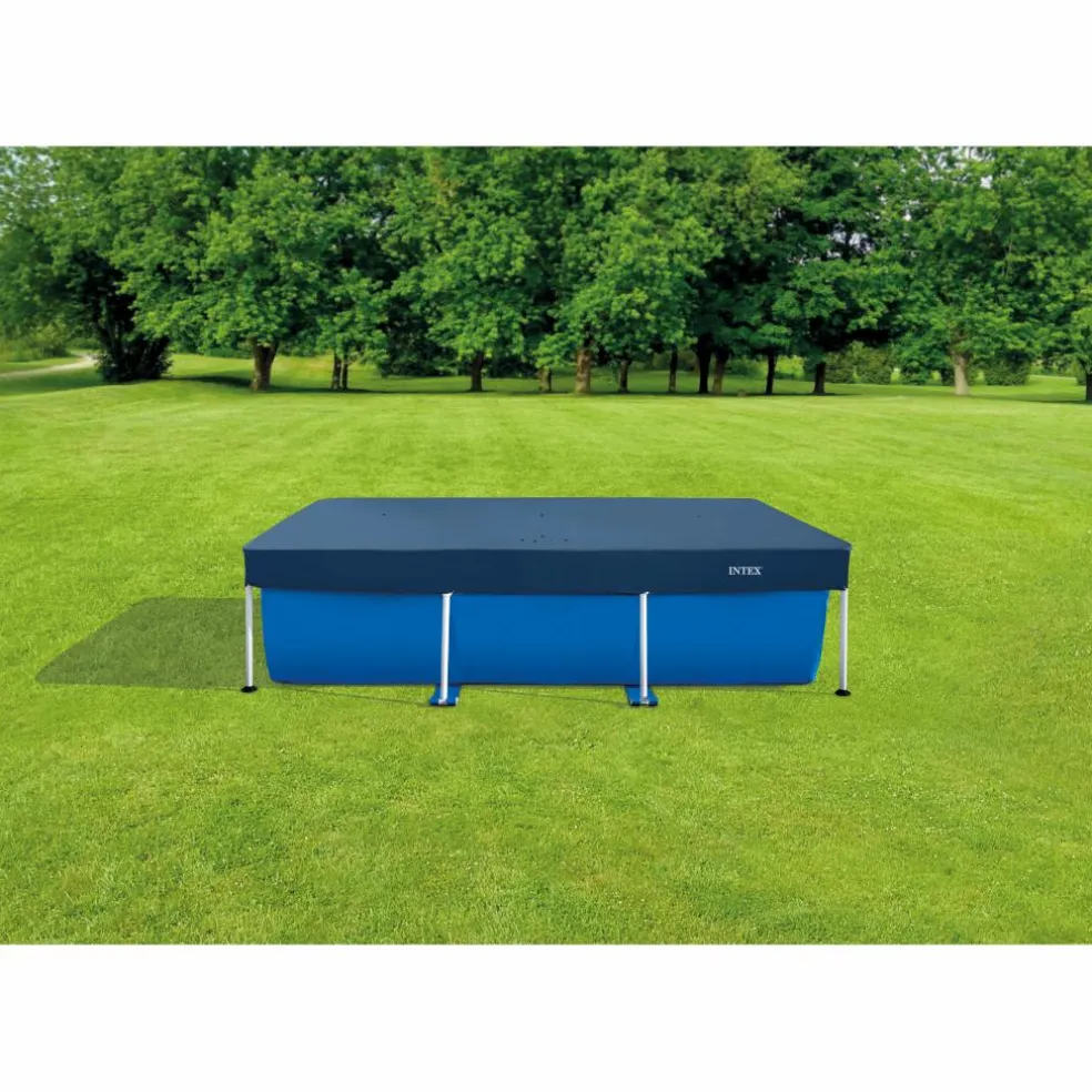 Intex Rectangular Frame 260 x 160 Pool Cover afdekzeil