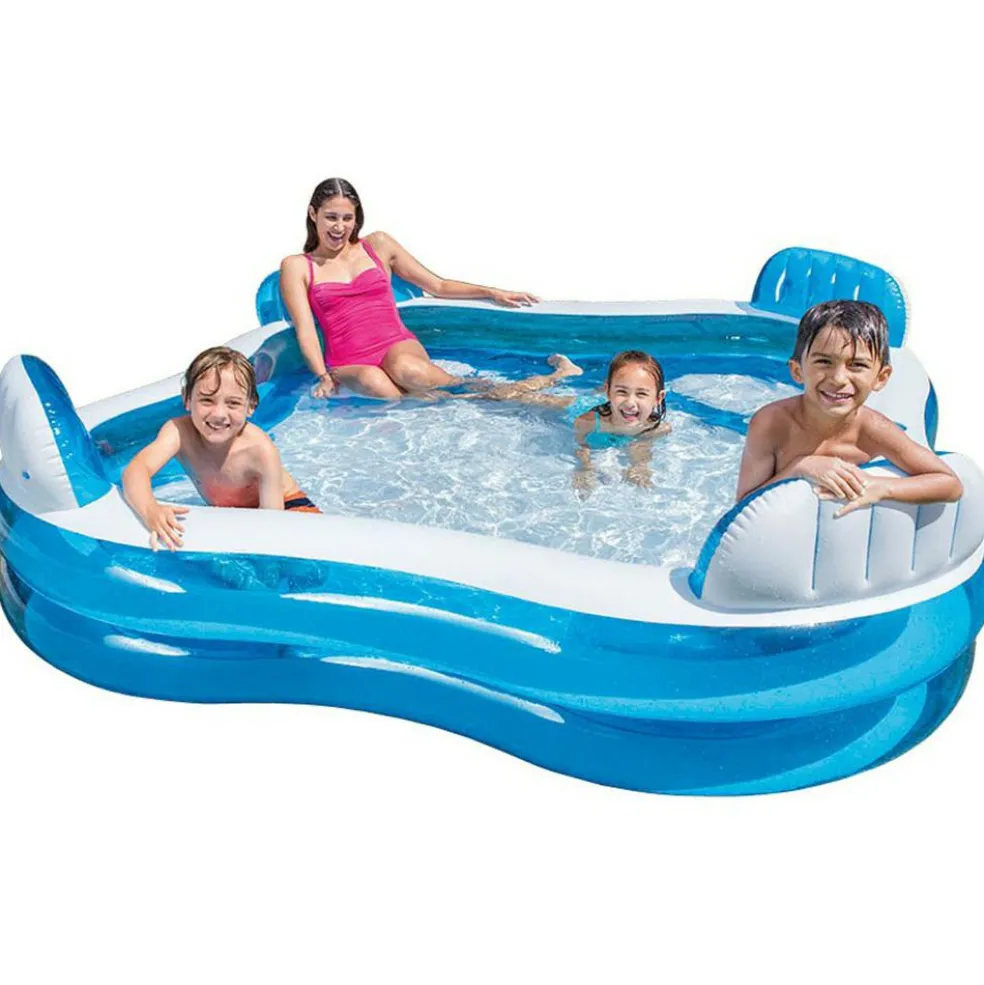Intex Swim Center Family opblaasbaar zwembad 229 x 229 cm