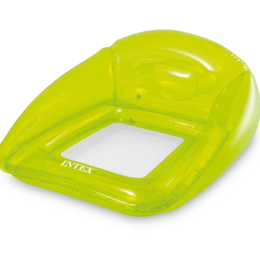 Intex Transparant drijfstoel assorti