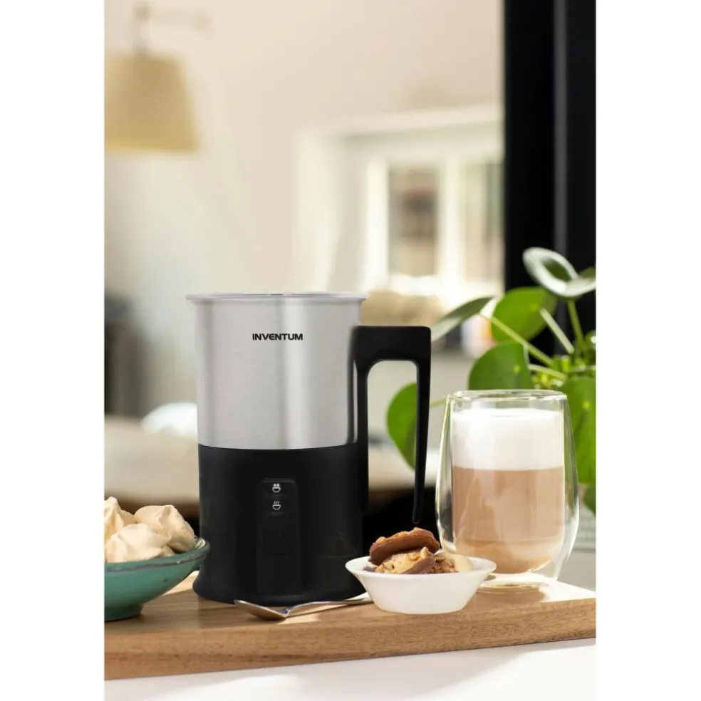 Inventum MK350 melkopschuimer zwart