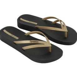 Ipanema Anatomic Bossa Soft slippers dames black gold