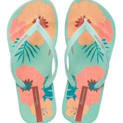 Ipanema Anatomic Temas slippers kids green yellow