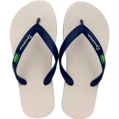 Ipanema Classic Brasil slippers kids beige blue