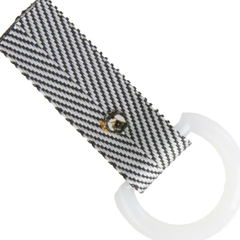 Isabella D-ring met bevestiging 10 stuks