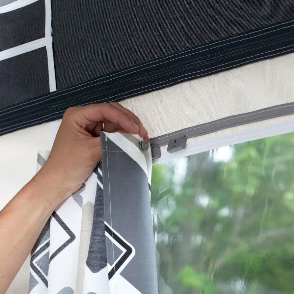 Isabella Gordijnhaken 20-pack