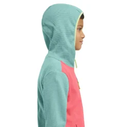Jack Wolfskin Actamic Grid fleece vest junior sunset coral