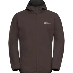 Jack Wolfskin Bornberg Hoody softshell jas heren peat