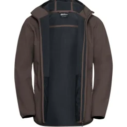 Jack Wolfskin  Bornberg Hoody softshell jas heren peat