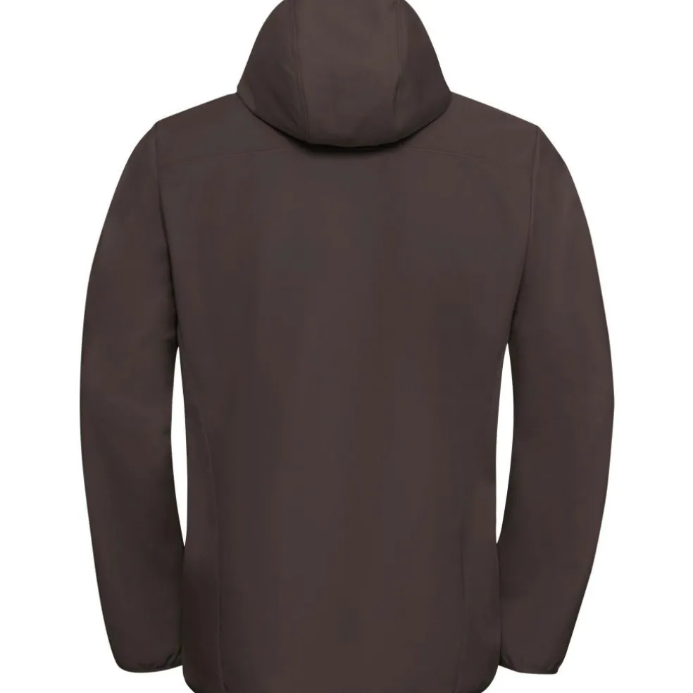 Jack Wolfskin Bornberg Hoody softshell jas heren peat