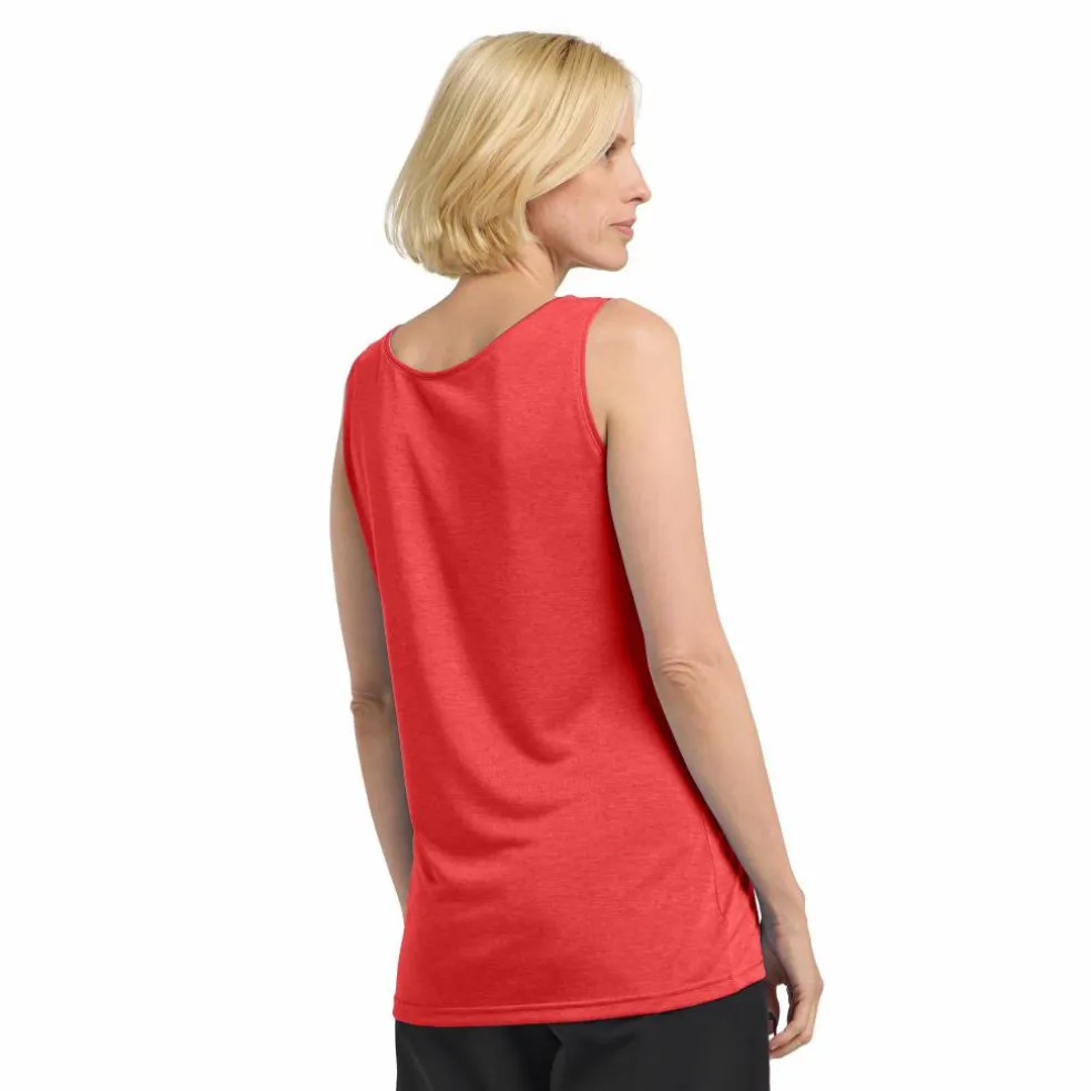 Jack Wolfskin Crosstrail tanktop dames vibrant red