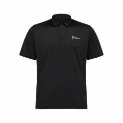 Jack Wolfskin Delgami polo heren black