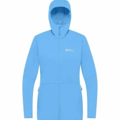 Jack Wolfskin  Feldberg softshell jas dames mid blue