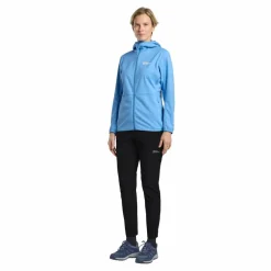 Jack Wolfskin Feldberg softshell jas dames mid blue