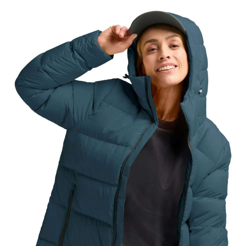 Jack Wolfskin Frozen Palace parka outdoor jack dames aluminium blue