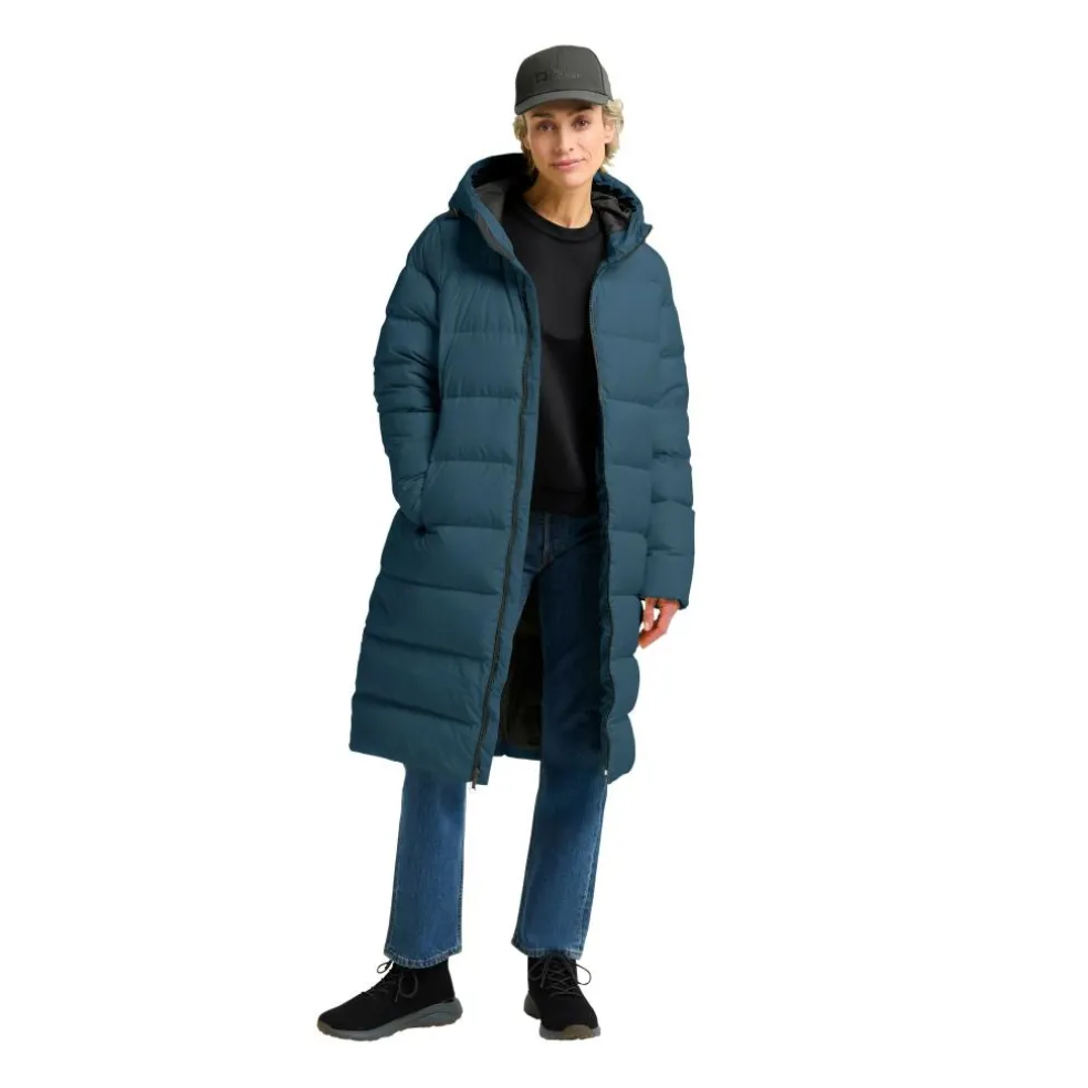 Jack Wolfskin Frozen Palace parka outdoor jack dames aluminium blue