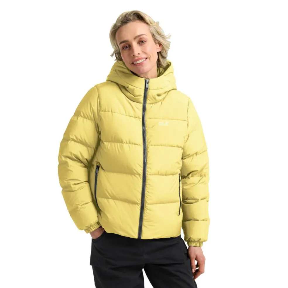 Jack Wolfskin Frozen Palace outdoor jack dames lemon ice