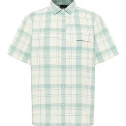 Jack Wolfskin Great Plains overhemd heren check soft jade