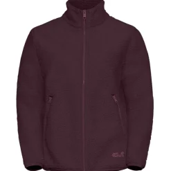 Jack Wolfskin  High Curl fleece vest dames amaranth