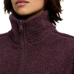 Jack Wolfskin  High Curl fleece vest dames amaranth