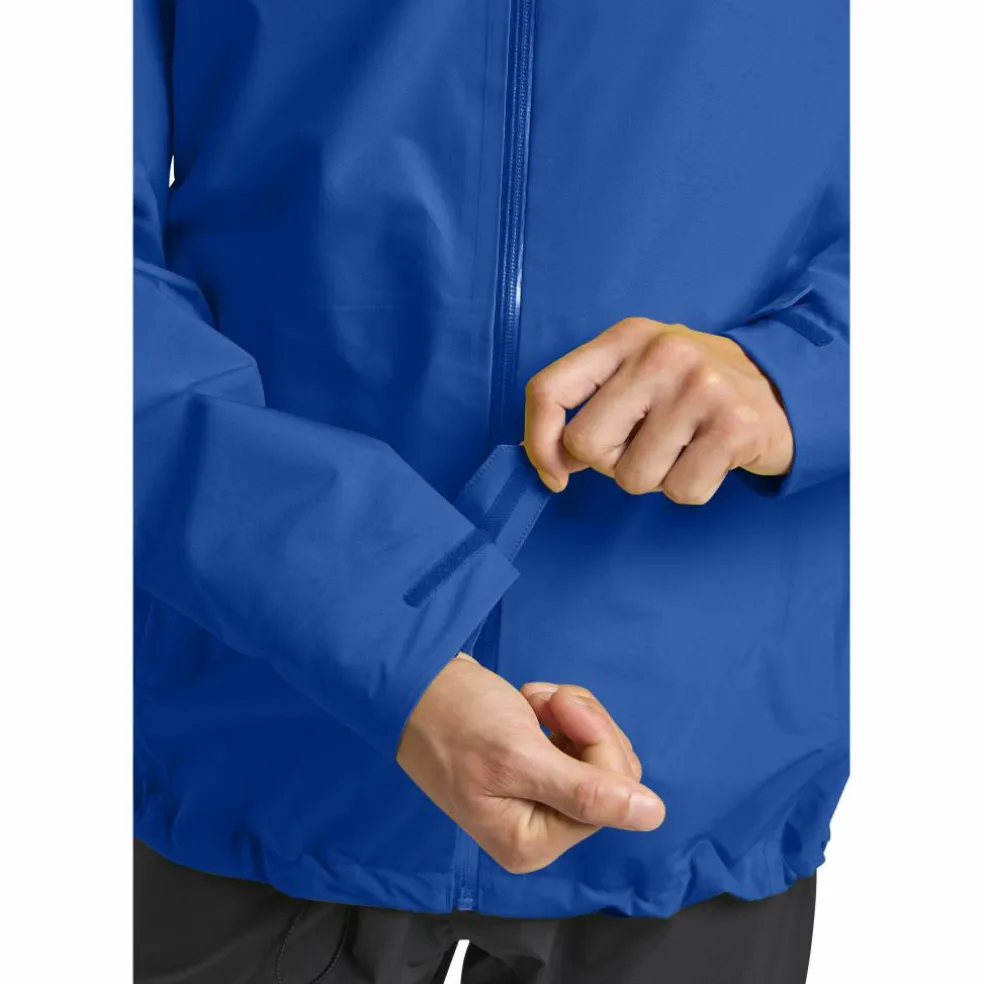 Jack Wolfskin Highest Peak 3L outdoor jack heren vibrant blue