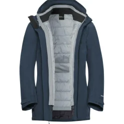 Jack Wolfskin  Hunberg 3-in-1 outdoor jack dames midnight sky